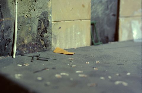 #589. Calle Cadena con Sant Josep Oriol, 7 abril, 2000. Sèrie: La Dalia Blanca