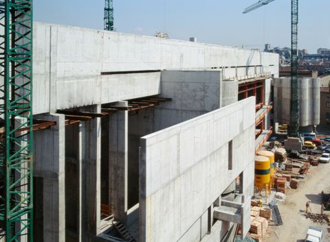 MACBA en construcció