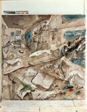 Atelier avec sculptures équestres