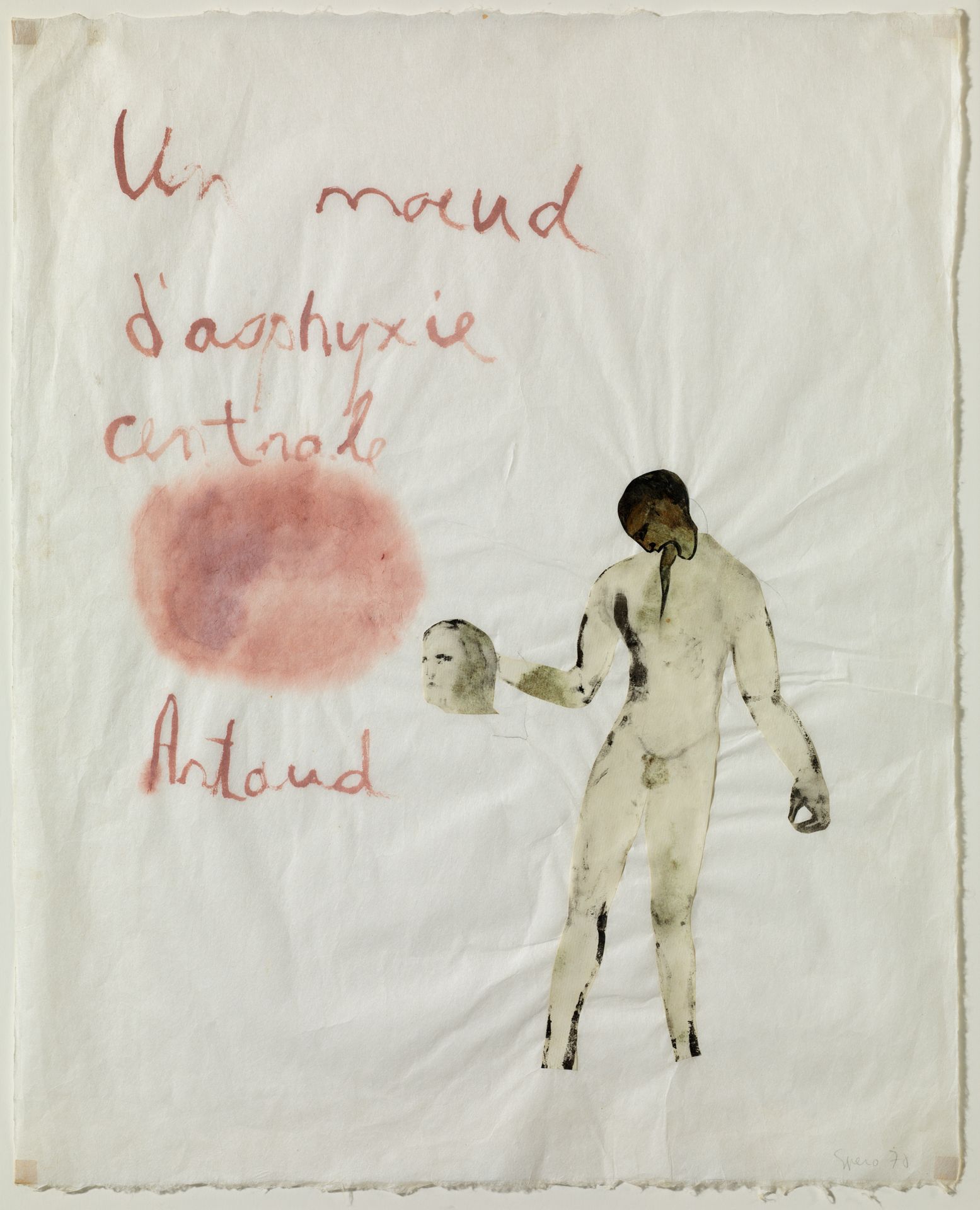 [2511_004_rgb / Imatge] Artaud Painting – Un noeud d'asphyxie centrale