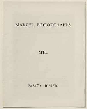 MTL (13/3/70-10/4/70)