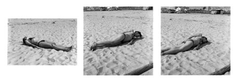 Relacions. Relació del cos amb elements naturals. Rebolcar-se a la sorra