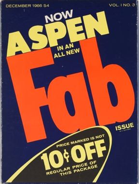 ASPEN. The Multimedia Magazine in a Box. No 3. The Pop Art issue