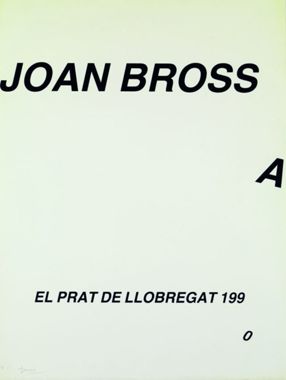 Poema visual per a l'exposició del Prat de Llobregat